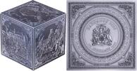 Barbados 10 Dollars GEORGE WASHINGTON 3D Cube 6 Oz Silver Coin 10$ Barbados 2026 -