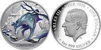 Niue 1 Dollar WINTER Seasons Wolf 1 Oz Silver Coin 1$ Niue 2025 -