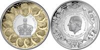 Niue 1 Dollar MONARCHS OF BRITAIN Gilded 1 Oz Silver Coin 1$ Niue 2025 -