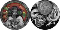 Niue 5 Dollars BAO ZHENG Chinese Heroes 2 Oz Silver Coin 5$ Niue 2022 -