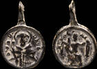 RELIGIOUS MEDALS  Religious medal XVI-XVII centuries, 19x13 mm. VF