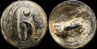 BUTTONS MILITARY  Button Military Spanish, Regiment 6 - 20 mm. VF