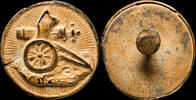 MILITARY BUTTONS  Button Military, Tropas Españolas Norte de Africa (1912-1920), 21 mm. VF