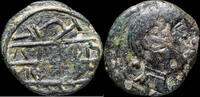 IBERIAN PUNIC REPUBLICAN  Ancient Hispania - Obulco, Porcuna (Jaen) Ae As - 28 mm / 10.31 gr. VF