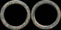 Roman Republic Awesome Ancient Bronce Precoin, Ring Shape - 22 mm / 6.01 gr. -