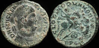 Roman empire Magnentius - GLORIA ROMANORVM, Lyon - 21 mm / 5.25 gr. -