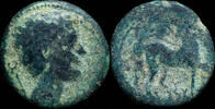 IBERIAN PUNIC REPUBLICAN  Ancient Hispania - Kese Tarraco (Tarragona) Ae Semis - 20 mm / 4.96 gr. VF