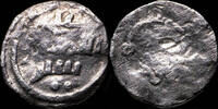 Muslims Iberian Peninsula  1/2 Quirat Almoravid Ali ibn Yusuf and Emir Sir 522/537H - 10 mm / 0.46 gr. VF