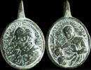 RELIGIOUS MEDALS  Medal XVI-XVII centuries, S. Carlos Borromeo, 29x19 mm... 40,00 EUR  Excl. 8,00 EUR Verzending