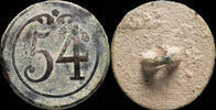 MILITARY BUTTONS  Button 54 st line Infantry French army, Napoleonic war... 30,00 EUR  Excl. 8,00 EUR Verzending