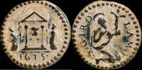 RELIGIOUS MEDALS  Religious Medal XVI-XVII centuries, Puerta Santa, Jubilee 1675 - 20 mm VF