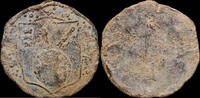 MILITARY MEDALS  Lead cloth seal. Coat of arms- 39x40 mm / 18.72 gr. ss 60,00 EUR  plus 8,00 EUR verzending