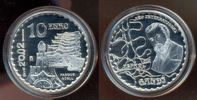 Spanien: 10 Euro Antoni Gaudi "Parc Güell" 2002 Proof
