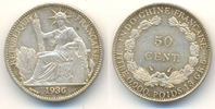 Französisch Indochina: 20 Centimes 1936 UNC