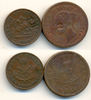 Kanada Neuschottland: Penny Token mit Gegenstempel + Token 1854 1840+1854 Victoria, 1837-1901: VF