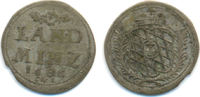 Bayern: Landmünze zu 2 1/2 Kreuzer 1686 Max. II. Emanuel, 1679-1726: VF