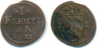 Nürnberg Stadt: 1 Kreuzer 1622 VF- / VF