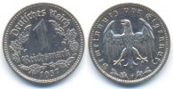 Drittes Reich: 1 Reichsmark 1937 F VF-EF