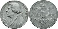 Reformation: Zinkmedaille 400 Jahrfeier der Reformation -