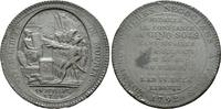 Frankreich: Medaille zu 5 Sols 1792 Napoleon I, 1804-1815: VF kleiner Randfehler