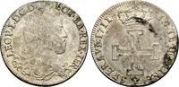 Lothringen Herzogtum: Teston Nancy 1711 Leopold, 1690-1729: VF-EF