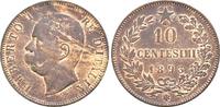 Italien: 10 Centesimi Birmingham 1893 Umberto I, 1878-1900: UNC