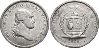 Sachsen: Zinnmedaille auf sein 50-jähr. Regierungsjubiläum 1818 Friedrich August III, 1763-1806: VF