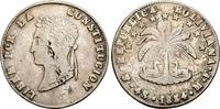 Bolivien: 4 Sols Potosi 1854 VF