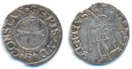 Italien Pesaro: Constanzo I. Sforza, 1473-1483. 1/3 Grosso -