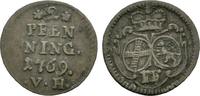 2 Pfennig 1769 Fulda: Heinrich VIII. von Bibra, 1759-1788: ss