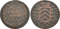 Hanau Münzenberg: 1 Kreuzer Wilhelm IX, 1760-1785: -