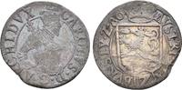 Habsburg 2 Kreuzer Graz 1580 Erzherzog Karl 1564-1590 VF Schrötlingsfehler, Patina
