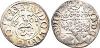 1/24 Taler 1601 Schleswig Holstein Gottorp Johann Adolf 1590-1616 ss-vz