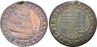 Habsburg 10 Kreuzer Hall 1569 Ferdinand II.1564-1595 VF+ Henkelspur R!