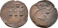 Göttingen Stadt: Kipper 3 Pfennig 1621 VF