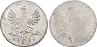 Frankfurt Stadt: Marke Zinnabschlag vom 2 Pfennig 1795 EF