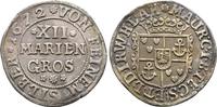 Bentheim Tecklenburg Rheda Grafschaft: 12 Mariengroschen Kirchstapel Moritz, 1623-1674: -