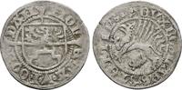 Pommern Stettin: Schilling Damm o.J. Bogislaw X, 1474-1523: VF