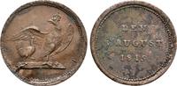 Henneberg Grafschaft Jeton a.d.Huldigung 1815 VF-EF etwas Belag