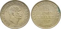 Hannover: 1/12 Taler 1847 B Ernst August, 1837-1851: CH UNC