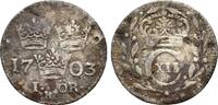 1 Öre 1703 Schweden: Karl XII, 1697-1718: ss