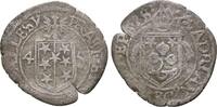 Schweiz Wallis Bistum Sitten: 1/2 Batzen 1645 Adrian III. von Riedmatten, 1640-1646: VF kleiner Schrötlingsfehler