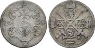 Sachsen: Dreier 1693 IK Johann Georg IV, 1691-1694: VF