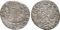 Habsburg: 1 Kreuzer Kuttenberg 1660 Leopold I, 1657-1705: VF- / VF