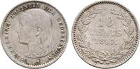 Niederlande: 10 Cents 1897 Wilhelmina I, 1890-1948: VF-EF