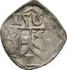 Einseitiger Pfennig 1500 Salzburg Erzbistum: Leonhard von Keutschach, 1495-1519: ss, Prägeschwächen