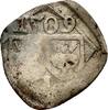 Salzburg Erzbistum: Einseitiger Pfennig 1509 Leonhard von Keutschach, 1495-1519: VF Prägeschwächen