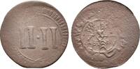 Pfalz Neuburg: Kipper Kupfer 4 Pfennig Wolfgang Wilhelm, 1614-1653: -