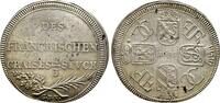 Fränkischer Kreis: 2/3 Taler Mzst. Nürnberg 1693 GFN VF