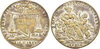 Notzeiten: Versilbertes Bronzejeton a.d. Teuerung 1817 VF